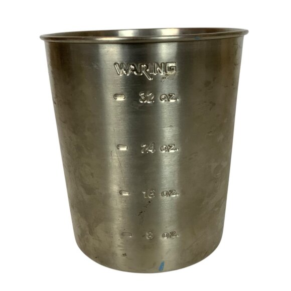 Waring Pro JEX328 Health Juice Extractor 32 oz Metal Container Cup - Picture 1 of 6